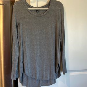 Halogen grey small long sleeve